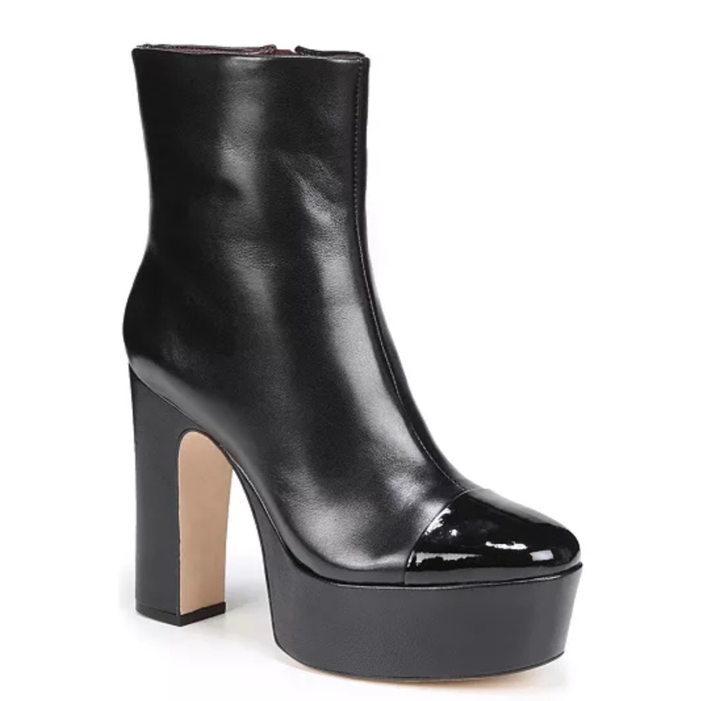 New Franco Sarto Baleria Platform Leather Boots